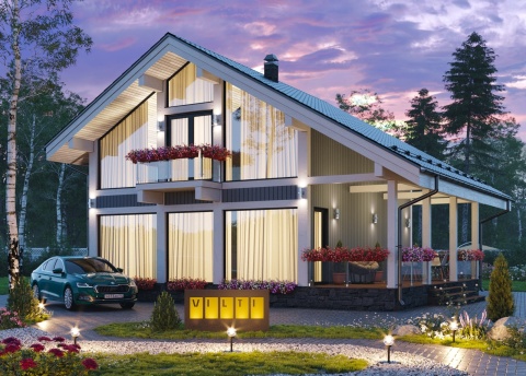 Дом под ключ в Северскую низкая цена