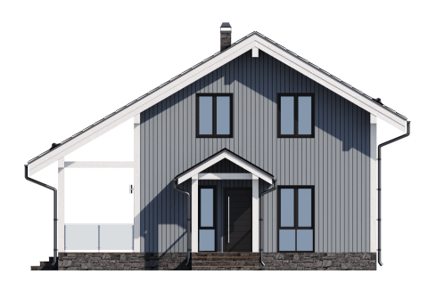 Дом под ключ в Гулькевичах экстерьер