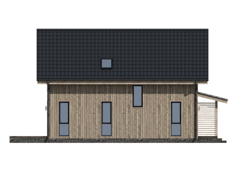 Дом под ключ в Каневскую экстерьер Дом под ключ в Каневскую экстерьер